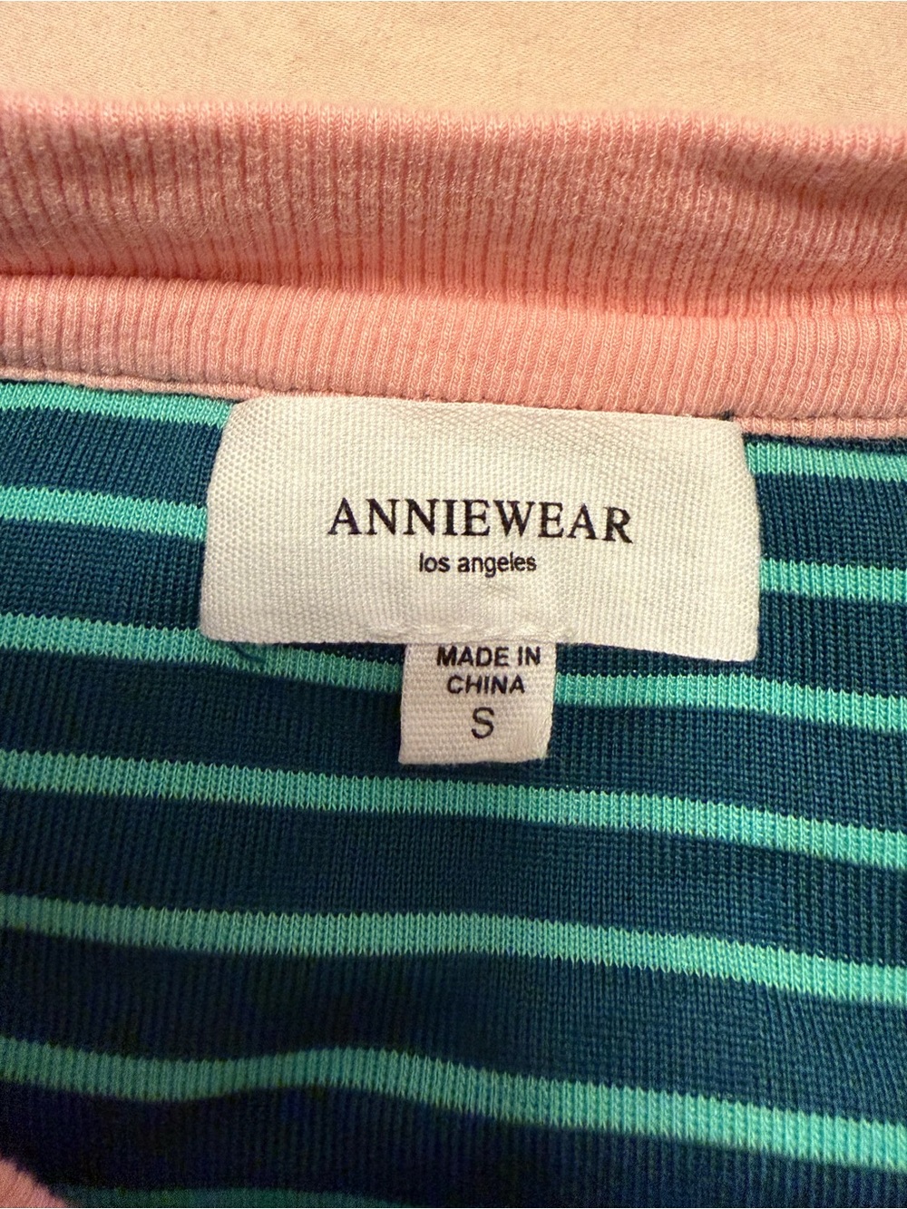 Boutique Green Striped Shorts and Shirt Set - Picture 4 of 4